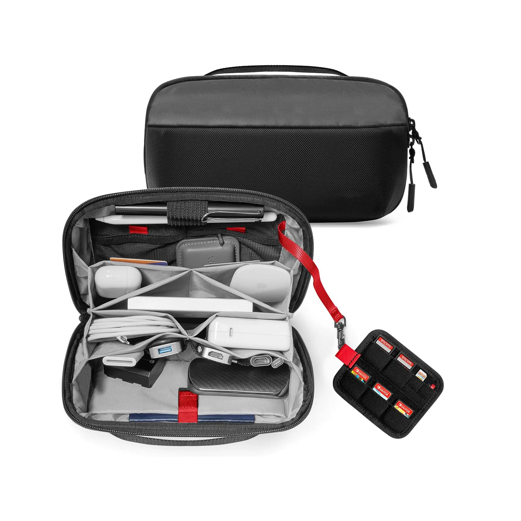 Tech Accessories Storage - Bolsa Organizadora de Tecnologia para Viagem,