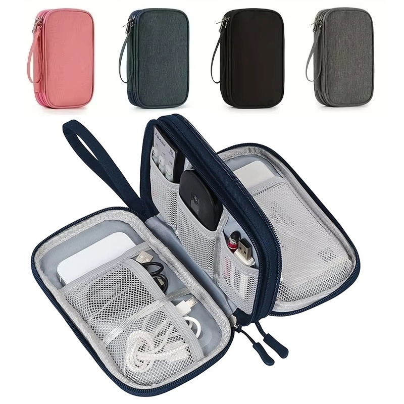 Tech Accessories Case - Bolsa de armazenamento para cabos de