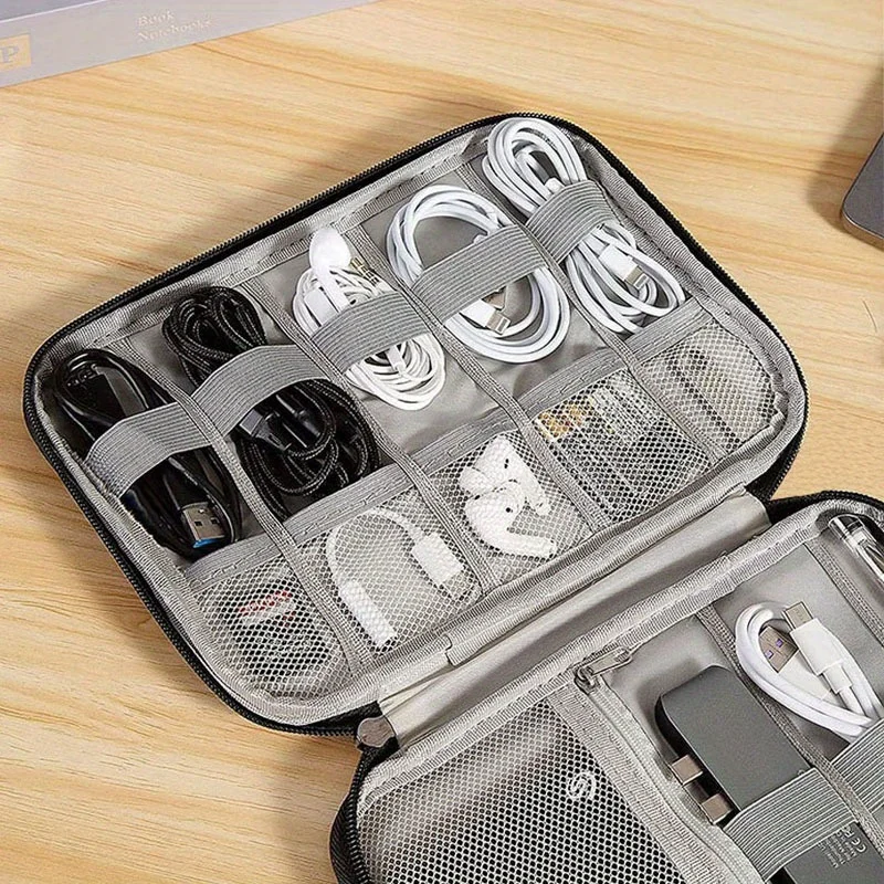 Tech Accessories Travel Organizer Pouch - 1 Pacote de Bolsa de Armazenamento