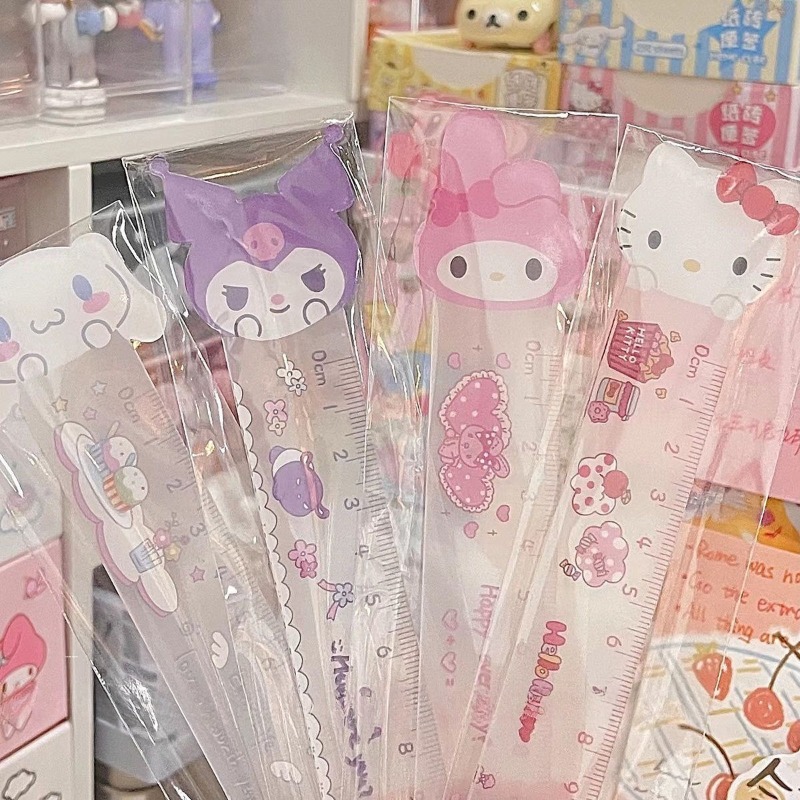 Régua Cinnamoroll Fofa Sanrio: - Kawaii Tech Accessories avaliação e preço
