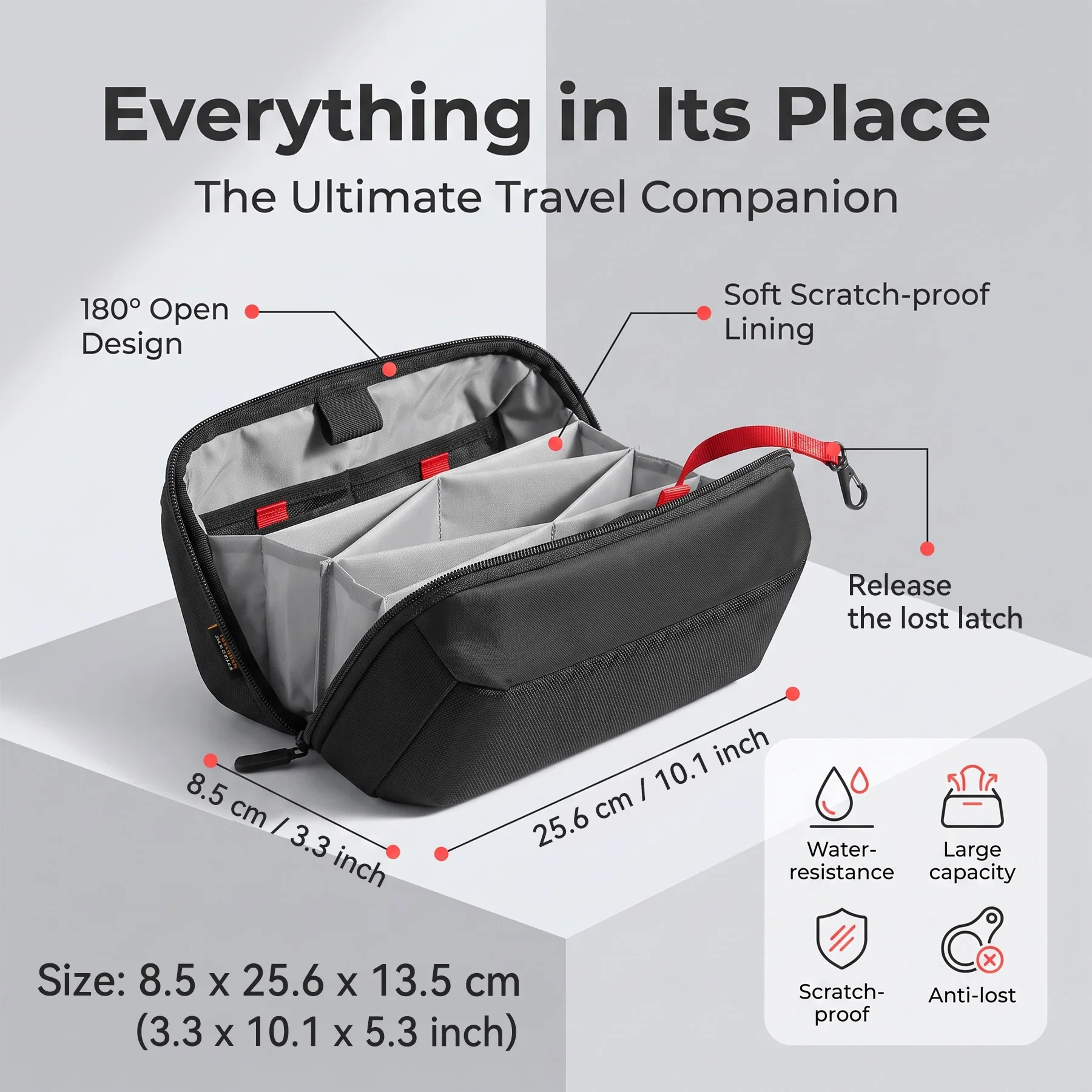 Bolsa Organizadora de Tecnolog - Tech Accessories Storage avaliação e preço