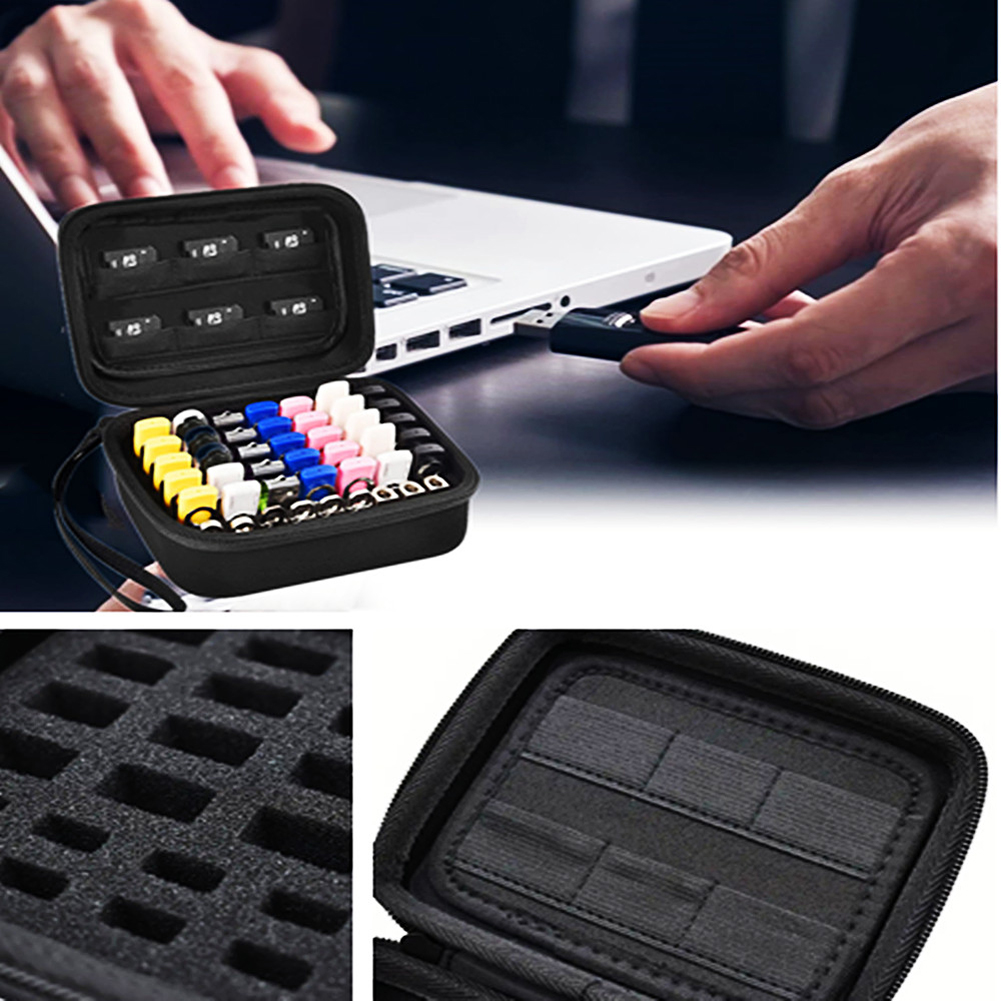 Estojo para Pen Drive USB, Org - Tech Accessories Case avaliação e preço