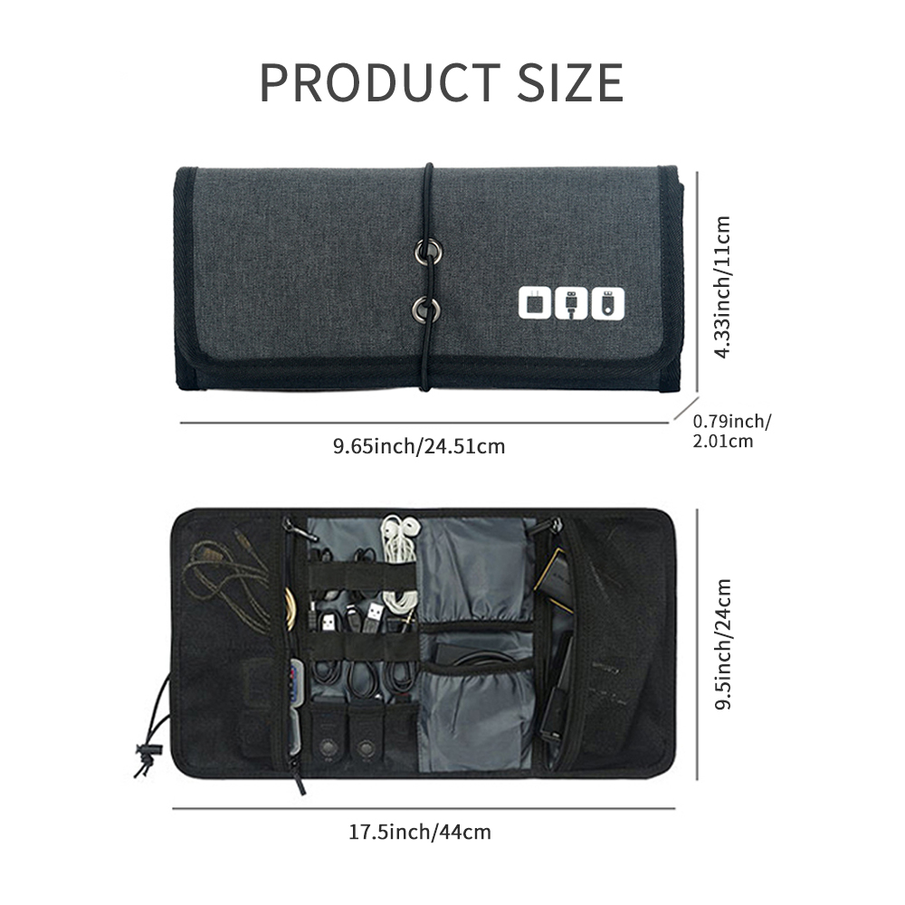 Bolsa de Armazenamento de Cabo - Tech Accessories Storage avaliação e preço