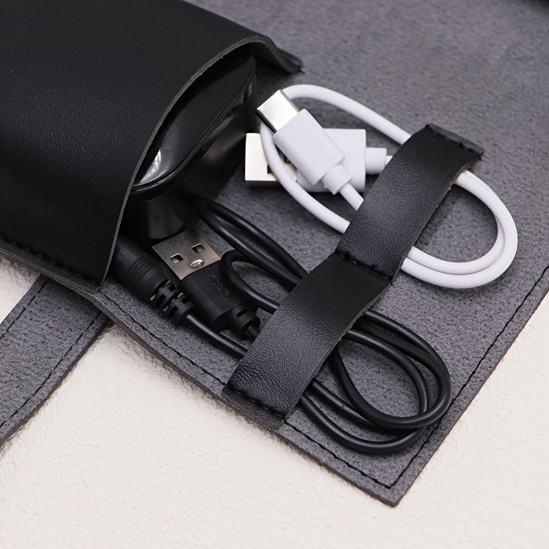 1pc couro do plutônio multi-co - Tech Accessories Storage avaliação e preço