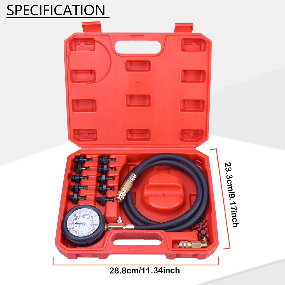 Kit testador de pressão de óle - Tech Accessories Case avaliação e preço
